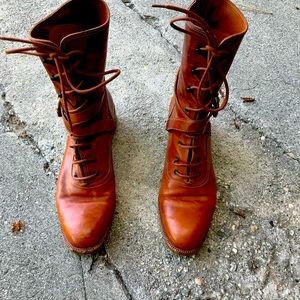 Authentic vintage Joan & David granny boots.